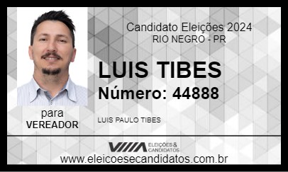 Candidato LUIS TIBES 2024 - RIO NEGRO - Eleições