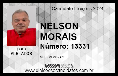 Candidato NELSON MORAIS 2024 - COLOMBO - Eleições