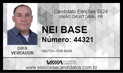 Candidato NEI BASE 2024 - UNIÃO DA VITÓRIA - Eleições