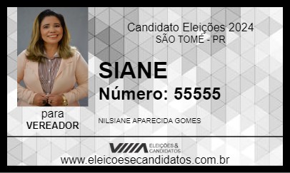 Candidato SIANE 2024 - SÃO TOMÉ - Eleições