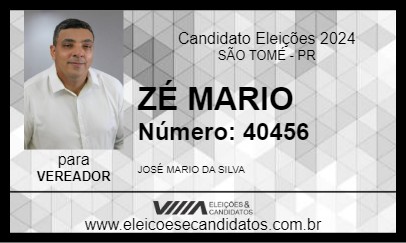 Candidato ZÉ MARIO 2024 - SÃO TOMÉ - Eleições