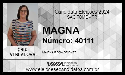 Candidato MAGNA 2024 - SÃO TOMÉ - Eleições