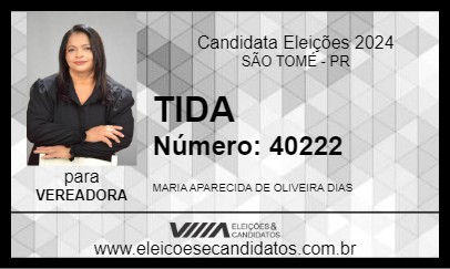 Candidato TIDA 2024 - SÃO TOMÉ - Eleições