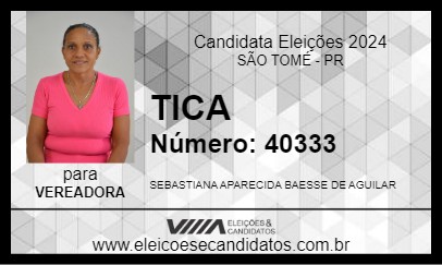 Candidato TICA 2024 - SÃO TOMÉ - Eleições