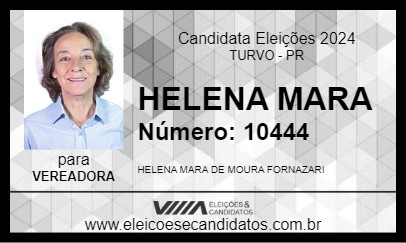 Candidato HELENA MARA 2024 - TURVO - Eleições