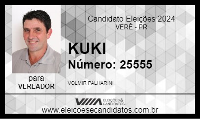 Candidato KUKI 2024 - VERÊ - Eleições