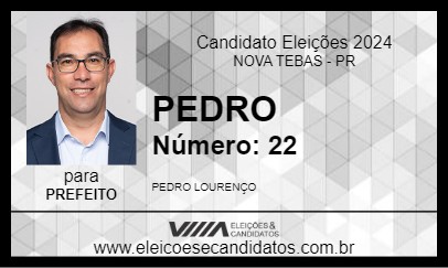 Candidato PEDRO 2024 - NOVA TEBAS - Eleições