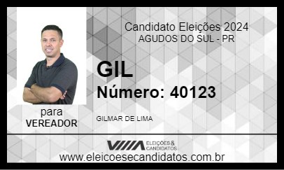 Candidato GIL 2024 - AGUDOS DO SUL - Eleições