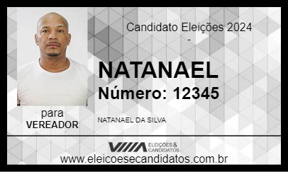 Candidato NATANAEL 2024 - CAMBARÁ - Eleições