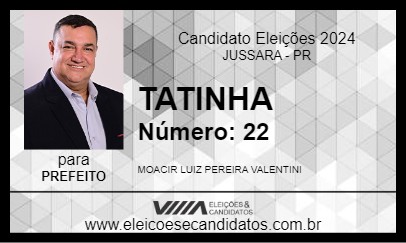 Candidato TATINHA 2024 - JUSSARA - Eleições