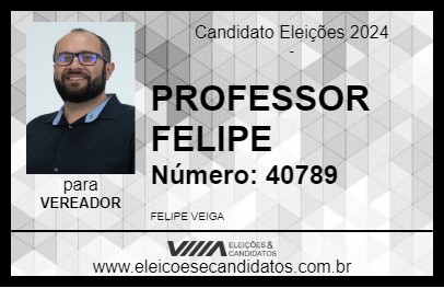 Candidato PROFESSOR FELIPE 2024 - CAMPINA GRANDE DO SUL - Eleições