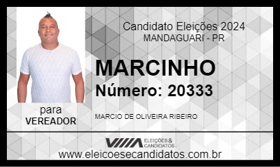 Candidato MARCINHO 2024 - MANDAGUARI - Eleições