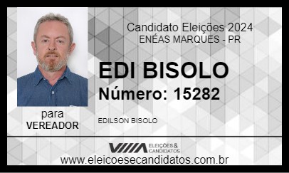 Candidato EDI BISOLO 2024 - ENÉAS MARQUES - Eleições