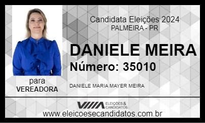 Candidato DANIELE MEIRA 2024 - PALMEIRA - Eleições