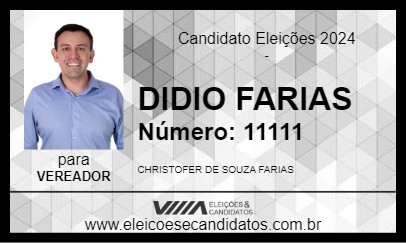 Candidato DIDIO FARIAS 2024 - CASCAVEL - Eleições