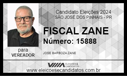 Candidato FISCAL ZANE 2024 - SÃO JOSÉ DOS PINHAIS - Eleições