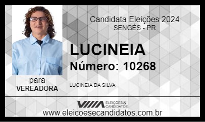 Candidato LUCINEIA 2024 - SENGÉS - Eleições