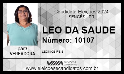 Candidato LEO DA SAUDE 2024 - SENGÉS - Eleições