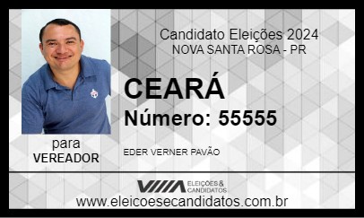 Candidato CEARÁ 2024 - NOVA SANTA ROSA - Eleições