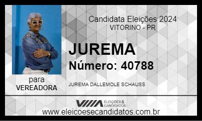 Candidato JUREMA 2024 - VITORINO - Eleições