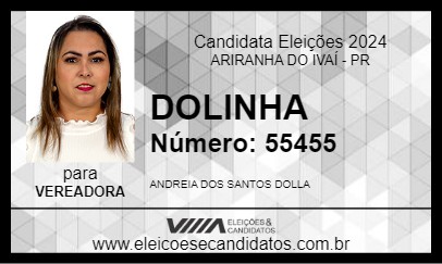 Candidato DOLINHA 2024 - ARIRANHA DO IVAÍ - Eleições