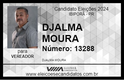 Candidato DJALMA MOURA 2024 - IBIPORÃ - Eleições