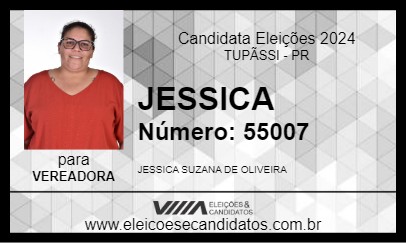 Candidato JESSICA 2024 - TUPÃSSI - Eleições