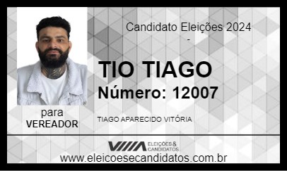 Candidato TIO TIAGO 2024 - ARAUCÁRIA - Eleições