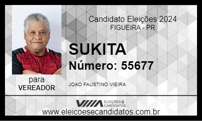 Candidato SUKITA 2024 - FIGUEIRA - Eleições