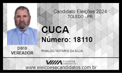 Candidato CUCA 2024 - TOLEDO - Eleições