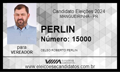 Candidato PERLIN 2024 - MANGUEIRINHA - Eleições