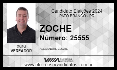 Candidato ZOCHE 2024 - PATO BRANCO - Eleições