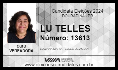 Candidato LU TELLES 2024 - DOURADINA - Eleições