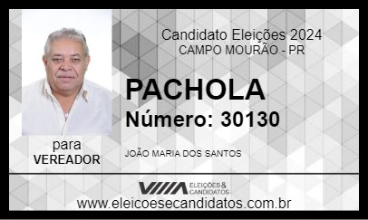 Candidato PACHOLA 2024 - CAMPO MOURÃO - Eleições