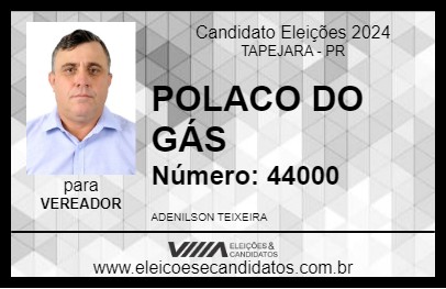 Candidato POLACO DO GÁS 2024 - TAPEJARA - Eleições