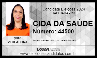 Candidato CIDA DA SAÚDE 2024 - TAPEJARA - Eleições