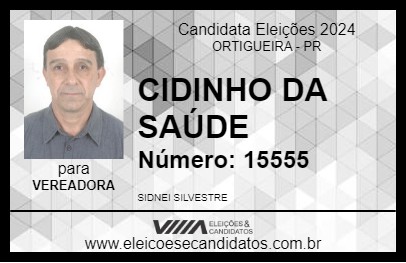 Candidato CIDINHO DA SAÚDE 2024 - ORTIGUEIRA - Eleições