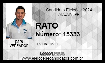 Candidato RATO 2024 - ATALAIA - Eleições