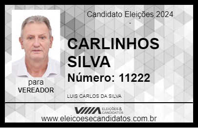 Candidato CARLINHOS SILVA 2024 - MARECHAL CÂNDIDO RONDON - Eleições