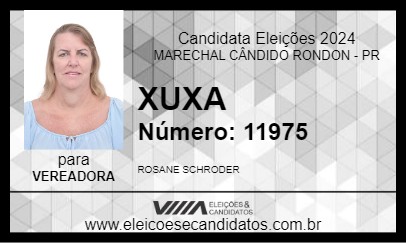 Candidato XUXA 2024 - MARECHAL CÂNDIDO RONDON - Eleições