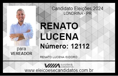 Candidato RENATO LUCENA 2024 - LONDRINA - Eleições