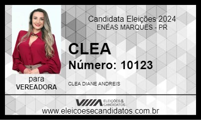 Candidato CLEA 2024 - ENÉAS MARQUES - Eleições