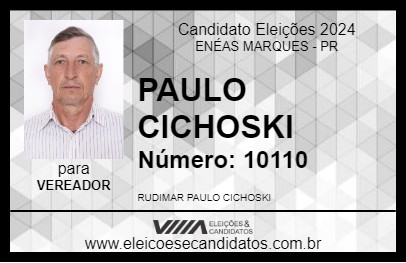 Candidato RUDI 2024 - ENÉAS MARQUES - Eleições