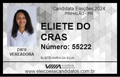 Candidato ELIETE 2024 - PINHALÃO - Eleições