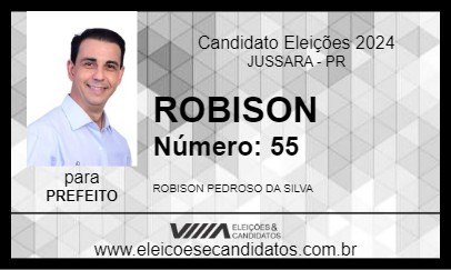 Candidato ROBISON 2024 - JUSSARA - Eleições