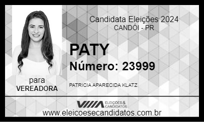 Candidato PATRICIA KLATZ 2024 - CANDÓI - Eleições