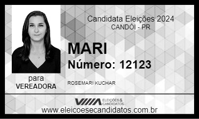 Candidato MARI 2024 - CANDÓI - Eleições