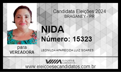 Candidato NIDA 2024 - BRAGANEY - Eleições