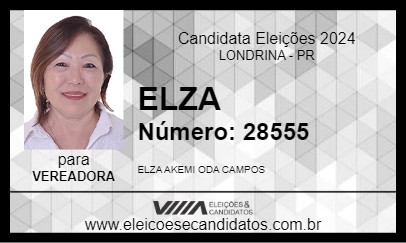 Candidato ELZA 2024 - LONDRINA - Eleições