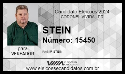 Candidato STEIN 2024 - CORONEL VIVIDA - Eleições